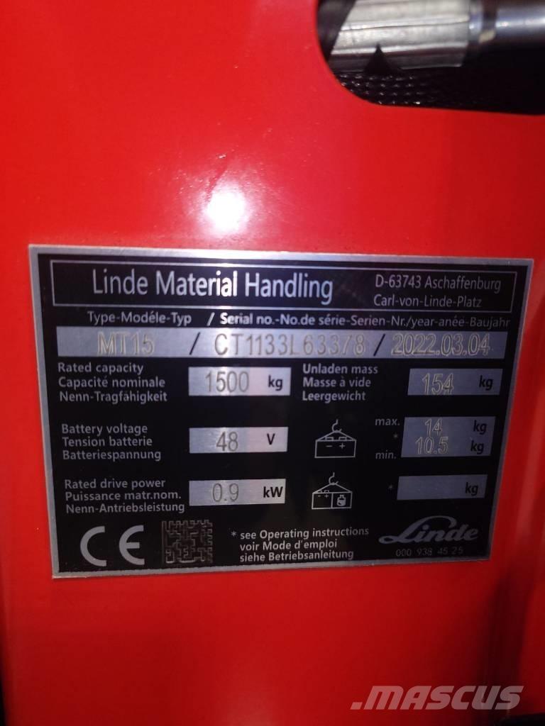 Linde MT15/1133 ローリフト