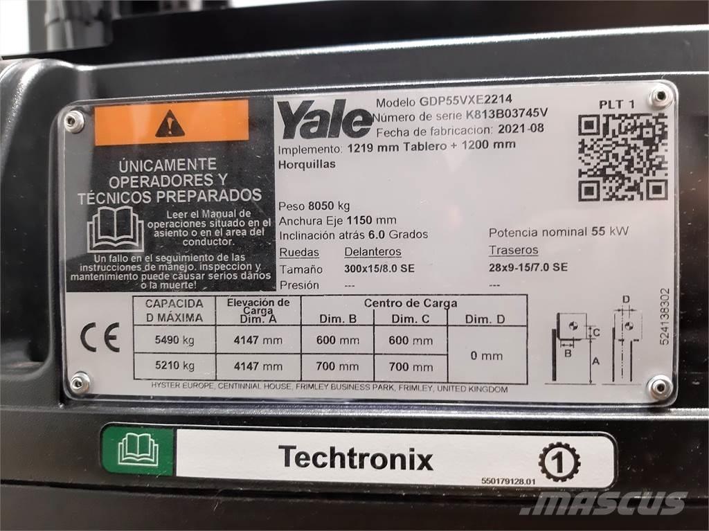 Yale GDP55VX ディーゼル・軽油