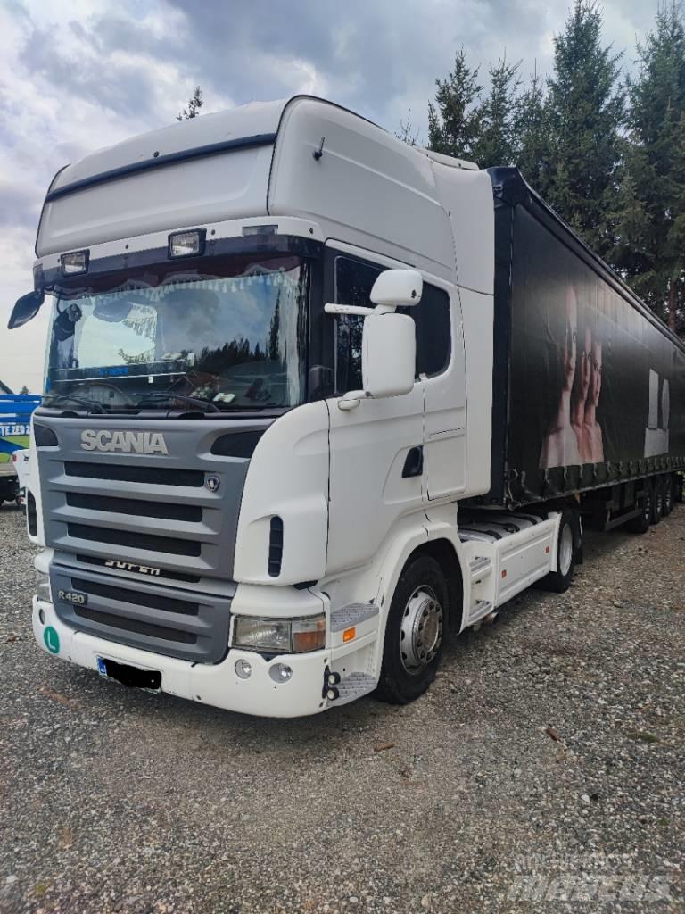 Scania R 420 LA 中古トラクターヘッド | トレーラーヘッド
