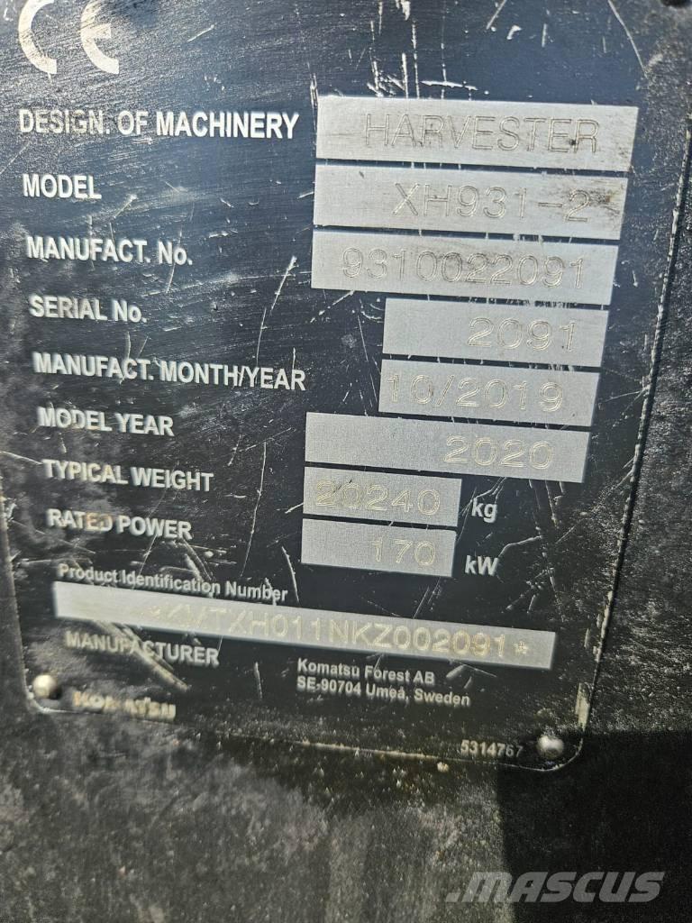 Komatsu C 144 ハーベスター