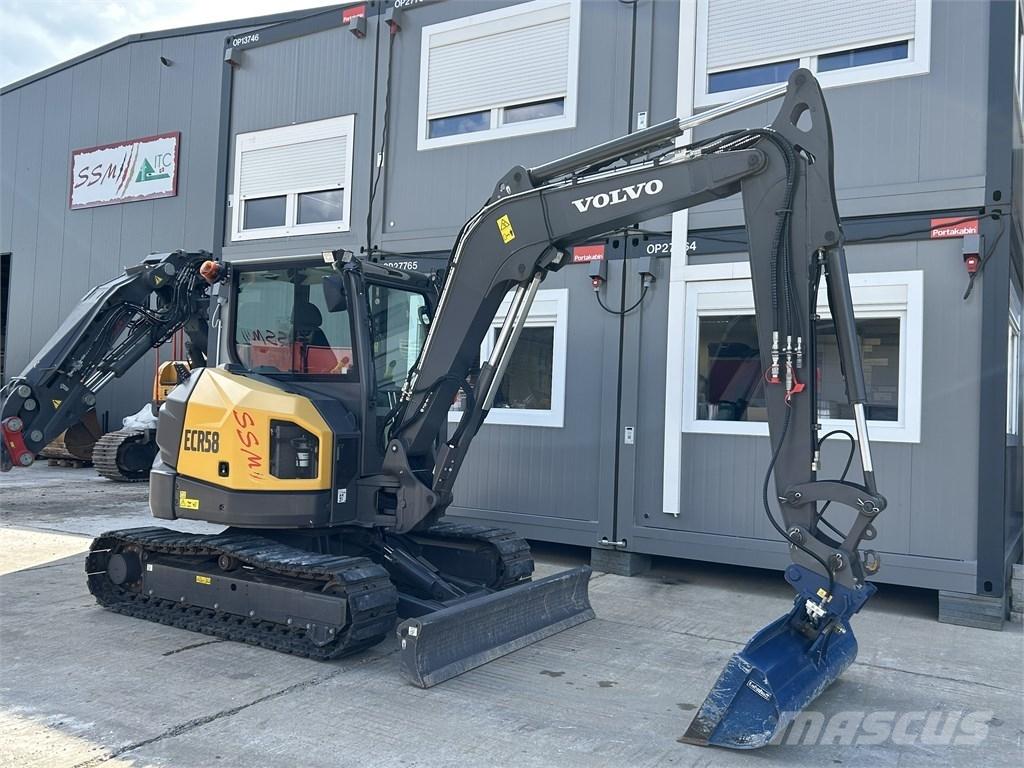Volvo ECR 58 F ミニ油圧ショベル 7t以下（ミニユンボ・ミニディガー）