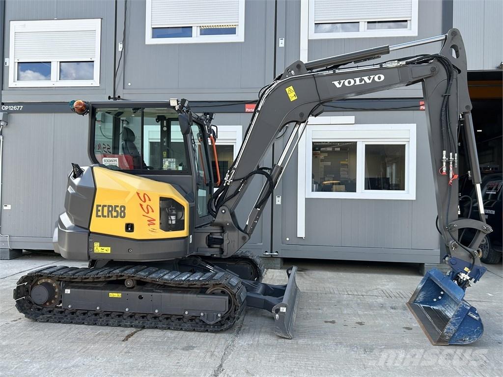Volvo ECR 58 F ミニ油圧ショベル 7t以下（ミニユンボ・ミニディガー）