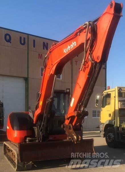 Kubota KX 080-4 中型油圧ショベル 7ｔ-12ｔ（ユンボ・パワーショベル・バックホー）