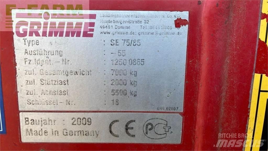 Grimme SE 85-55 ジャガイモ収穫機・掘取機