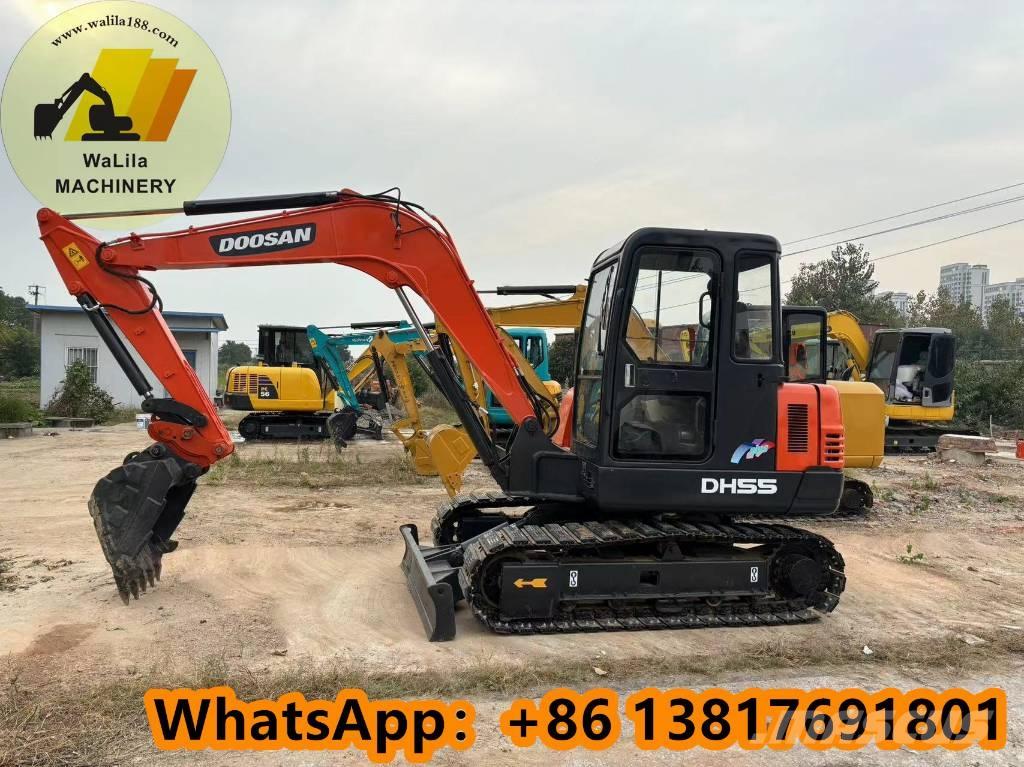 Doosan DH 55 ミニ油圧ショベル 7t以下（ミニユンボ・ミニディガー）