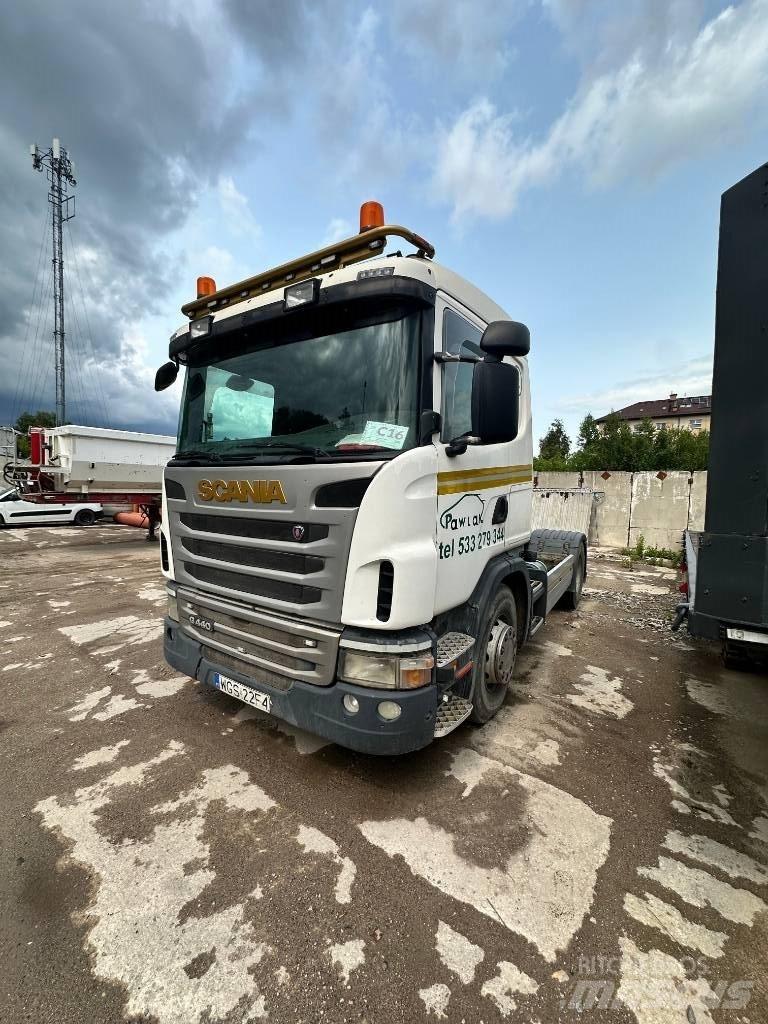 Scania G 440 中古トラクターヘッド | トレーラーヘッド