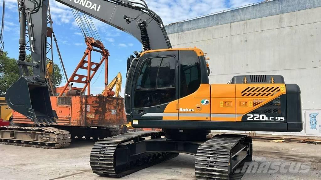 Hyundai R220LC-9S 中型油圧ショベル 7ｔ-12ｔ（ユンボ・パワーショベル・バックホー）