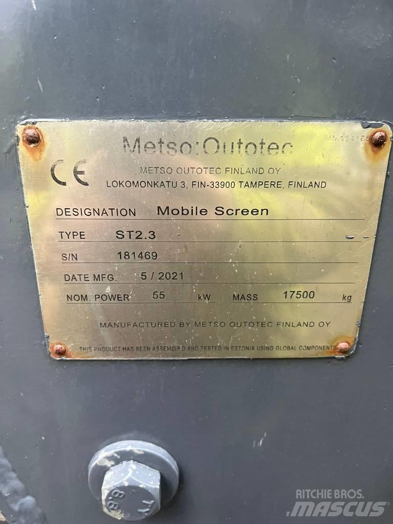 Metso ST2.3 自走式スクリーン