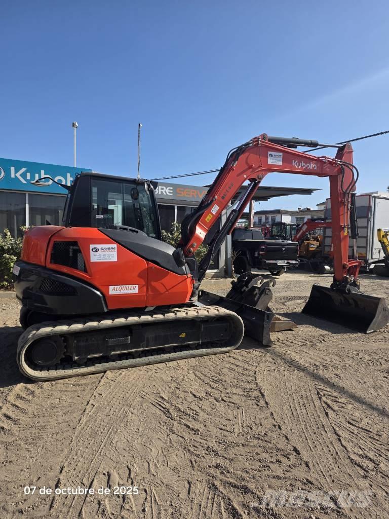Kubota KX 080-4a2 中型油圧ショベル 7ｔ-12ｔ（ユンボ・パワーショベル・バックホー）