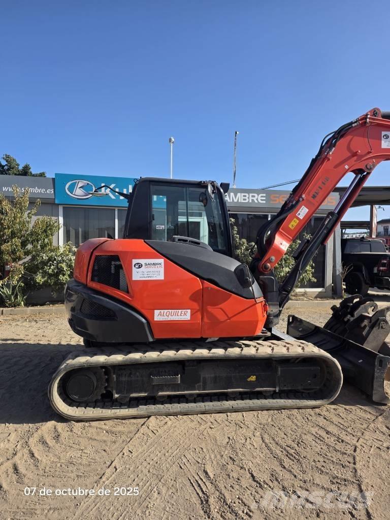 Kubota KX 080-4a2 中型油圧ショベル 7ｔ-12ｔ（ユンボ・パワーショベル・バックホー）