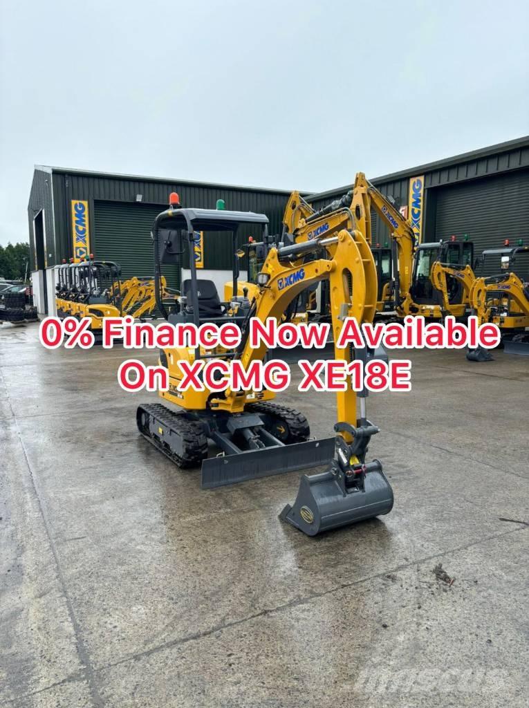 XCMG XE18E ミニ油圧ショベル 7t以下（ミニユンボ・ミニディガー）
