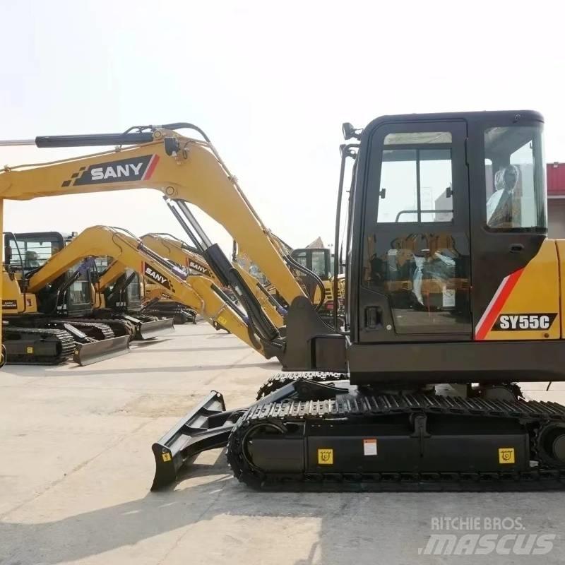 Sany SY 55 大型油圧ショベル12t以上（パワーショベル・ユンボ）