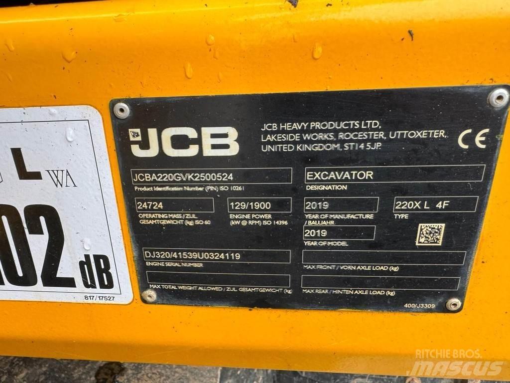 JCB JS220X LC 大型油圧ショベル12t以上（パワーショベル・ユンボ）