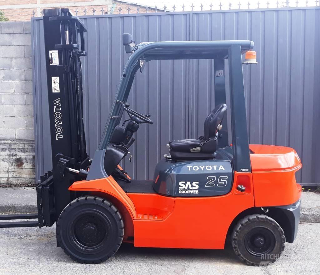Toyota 02 7 FDF 25 ディーゼル・軽油