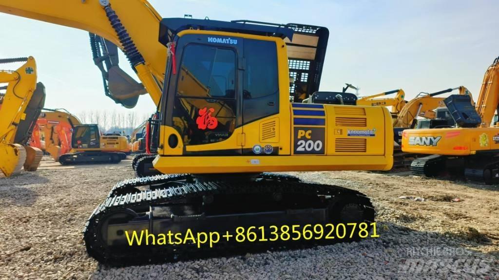 Komatsu PC 200-8 中型油圧ショベル 7ｔ-12ｔ（ユンボ・パワーショベル・バックホー）