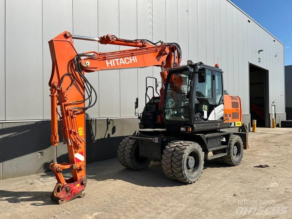 Hitachi ZX 140 W-5B ホイール式油圧ショベル（パワーショベル・ユンボ・バックホー）