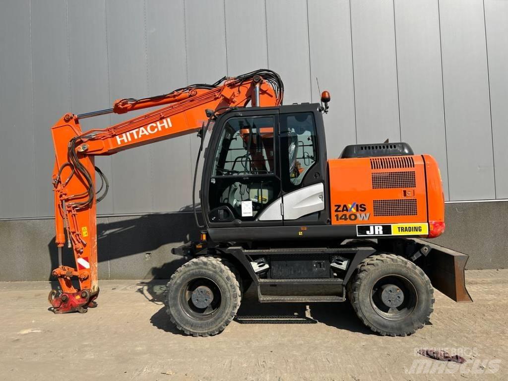 Hitachi ZX 140 W-5B ホイール式油圧ショベル（パワーショベル・ユンボ・バックホー）