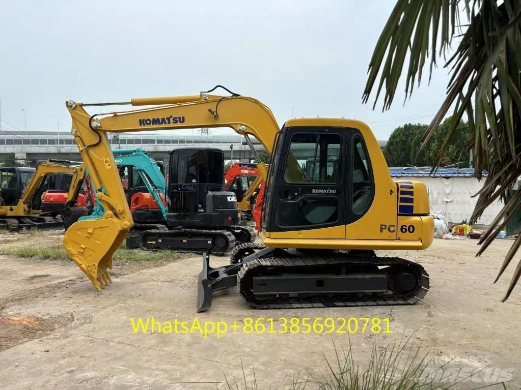 Komatsu PC 60 ミニ油圧ショベル 7t以下（ミニユンボ・ミニディガー）