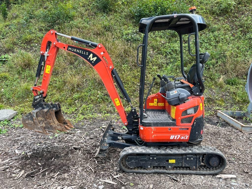 Kubota U 17-3 ミニ油圧ショベル 7t以下（ミニユンボ・ミニディガー）