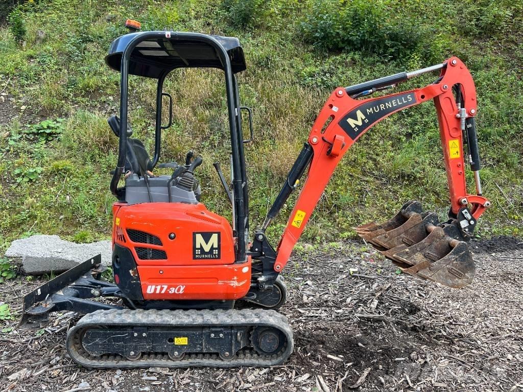 Kubota U 17-3 ミニ油圧ショベル 7t以下（ミニユンボ・ミニディガー）