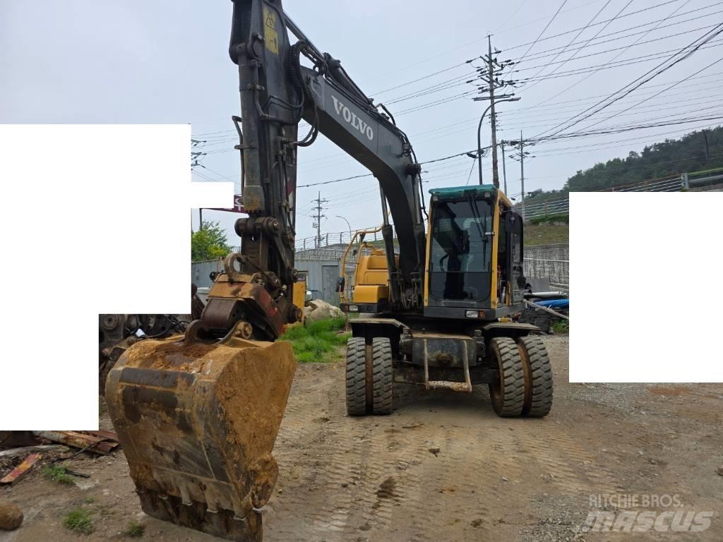 Volvo EW 145B PRIME ホイール式油圧ショベル（パワーショベル・ユンボ・バックホー）