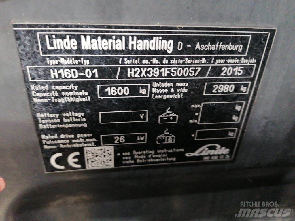 Linde H16D-01 ディーゼル・軽油