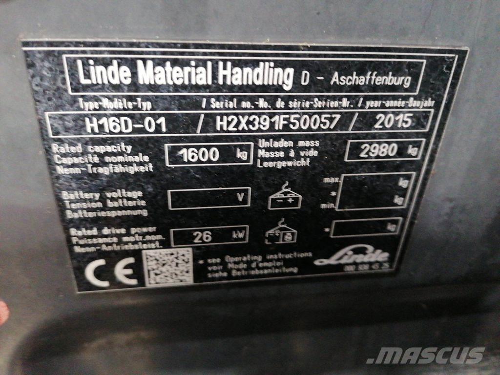 Linde H16D-01 ディーゼル・軽油