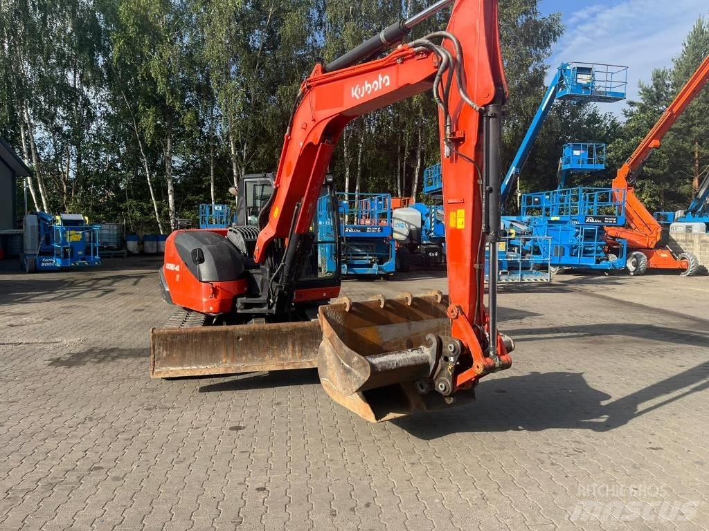 Kubota KX 080-4 中型油圧ショベル 7ｔ-12ｔ（ユンボ・パワーショベル・バックホー）