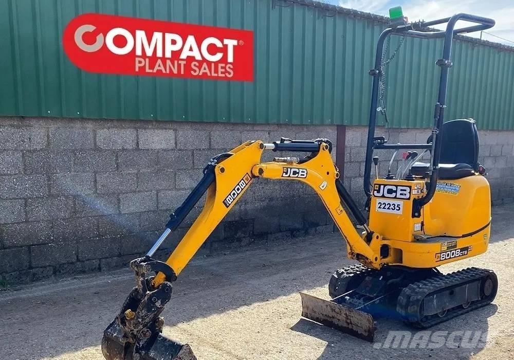 JCB 8008 ミニ油圧ショベル 7t以下（ミニユンボ・ミニディガー）