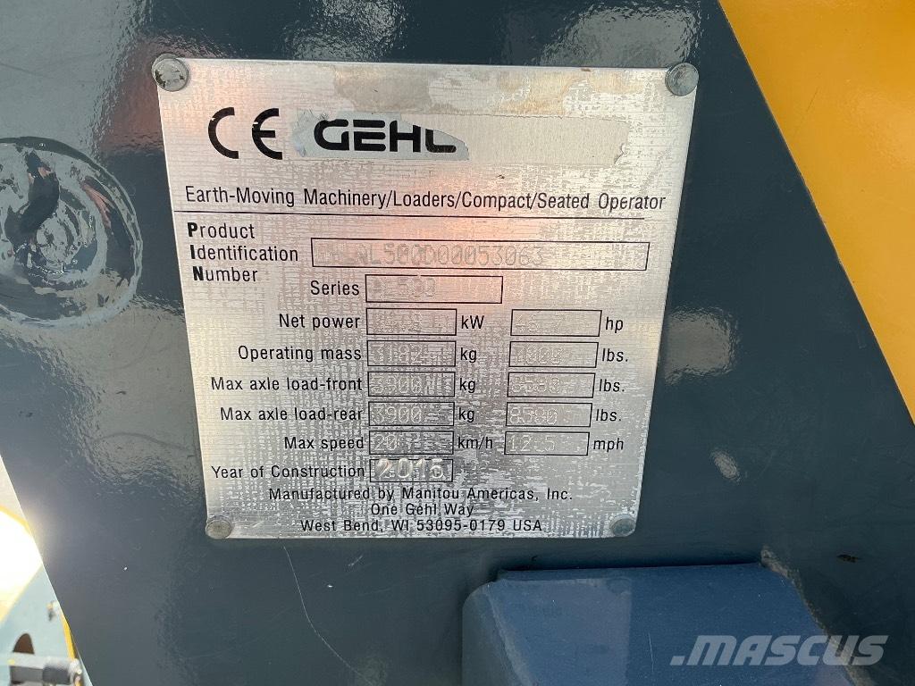 Gehl AL 540 ホイールローダー・タイヤショベル