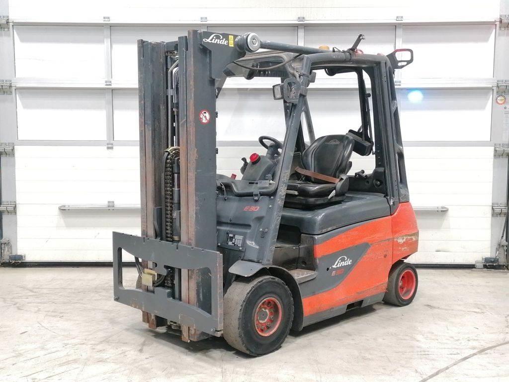 Linde E30-01 バッテリーフォークリフト
