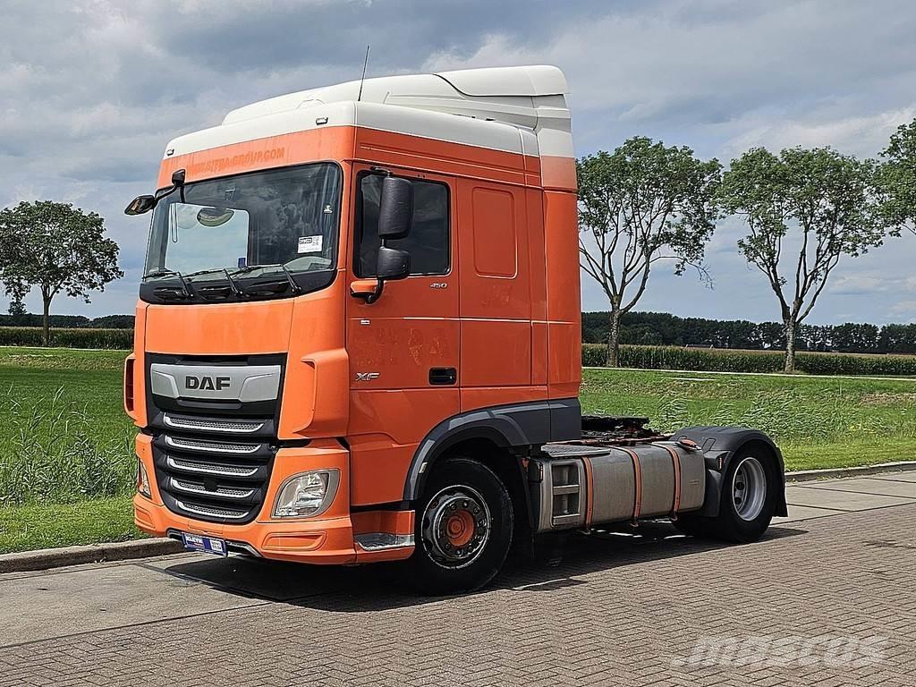 DAF XF 450 中古トラクターヘッド | トレーラーヘッド
