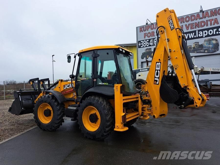 JCB 4 CX SITEMASTER バックホーローダー