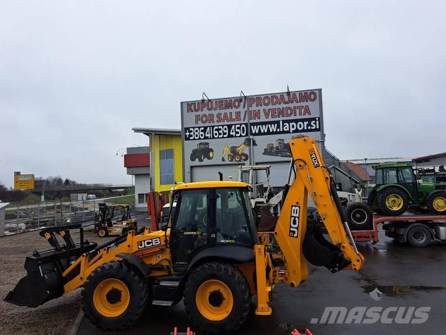 JCB 4 CX SITEMASTER バックホーローダー