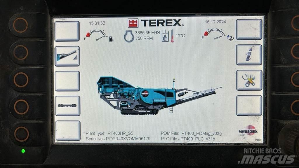 Terex PT 400 HR クラッシャー固定式