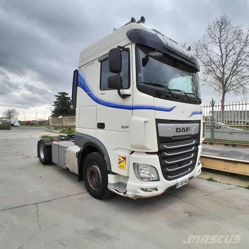DAF XF 480 FT 中古トラクターヘッド | トレーラーヘッド