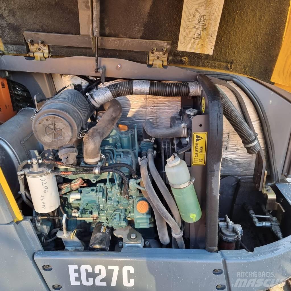 Volvo EC 27 C ミニ油圧ショベル 7t以下（ミニユンボ・ミニディガー）