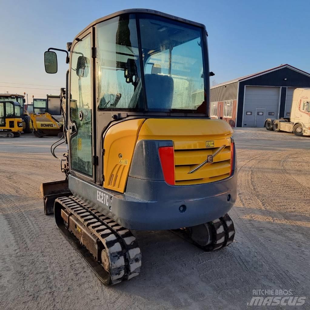 Volvo EC 27 C ミニ油圧ショベル 7t以下（ミニユンボ・ミニディガー）