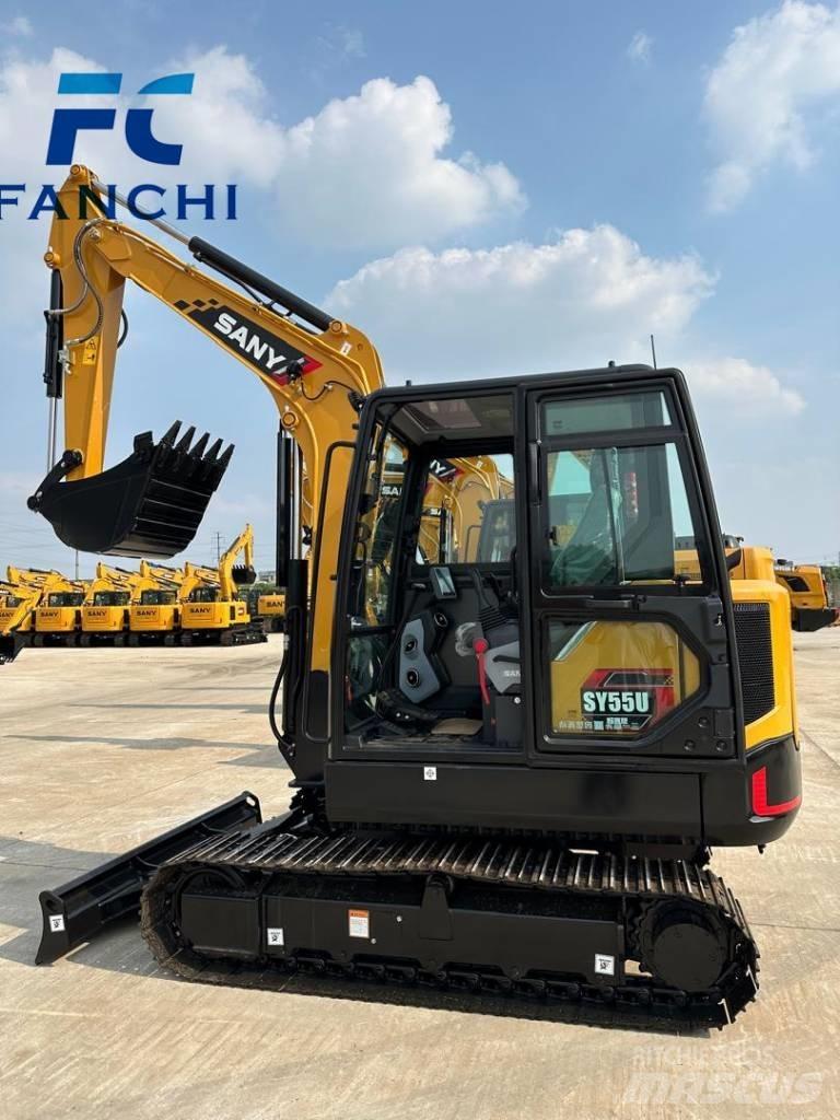 Sany SY 55 U 大型油圧ショベル12t以上（パワーショベル・ユンボ）