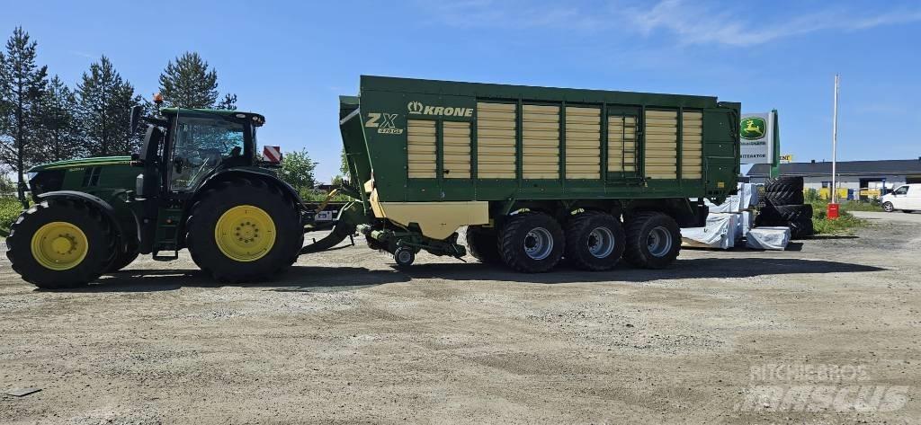 Krone ZX 470 GL セルフローディングトレーラー