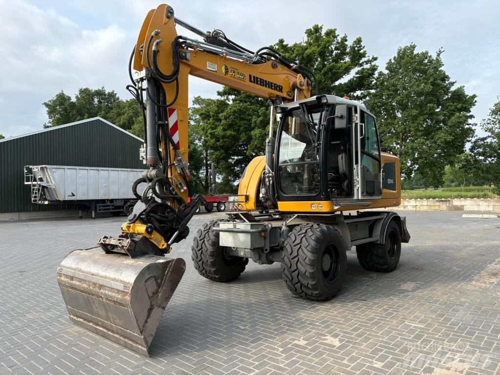 Liebherr 914 ホイール式油圧ショベル（パワーショベル・ユンボ・バックホー）