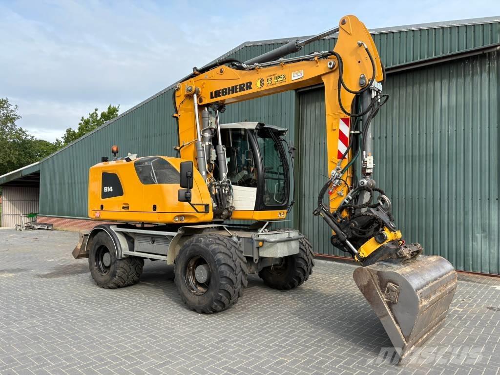 Liebherr A914 ホイール式油圧ショベル（パワーショベル・ユンボ・バックホー）