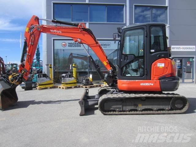 Kubota KX 057-4 ミニ油圧ショベル 7t以下（ミニユンボ・ミニディガー）