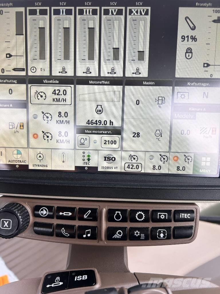 John Deere 6215 R トラクター