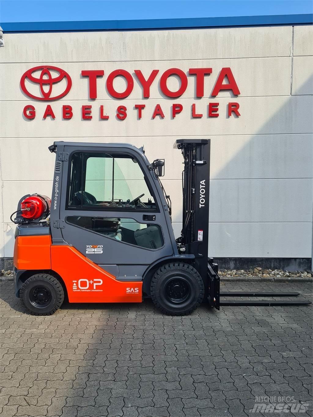 Toyota 02-8FGF25 LPGフォークリフト