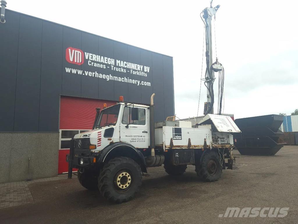 Unimog u 2150l38 サーフェイスドリルリグ