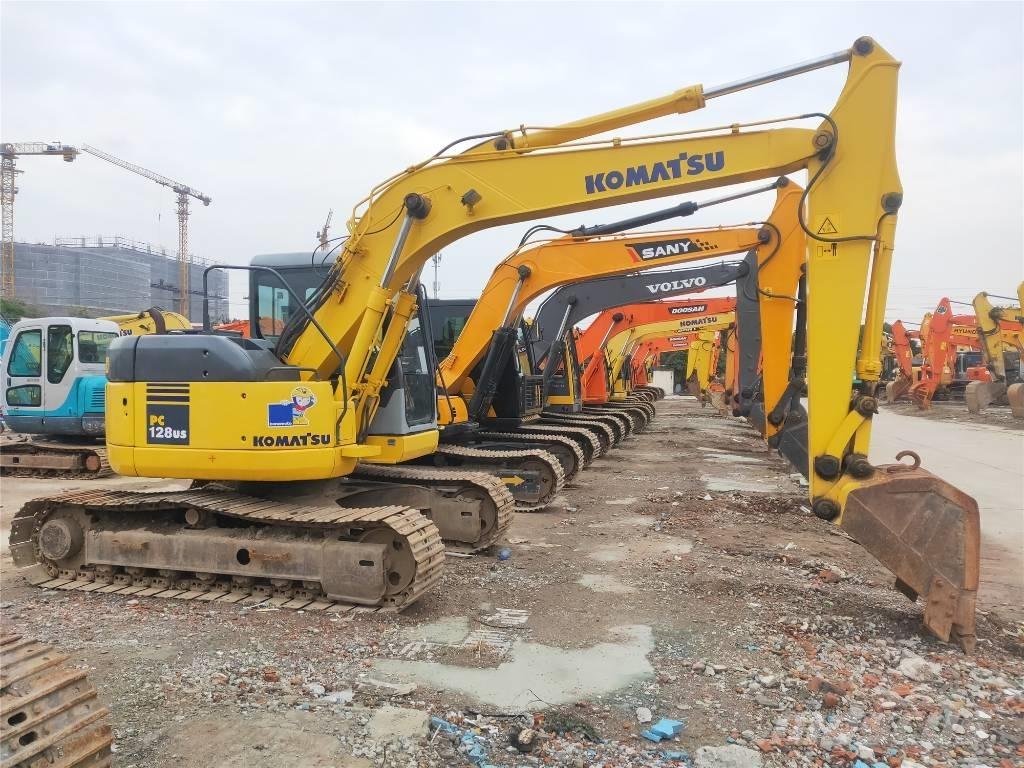 Komatsu PC 128 US 中型油圧ショベル 7ｔ-12ｔ（ユンボ・パワーショベル・バックホー）