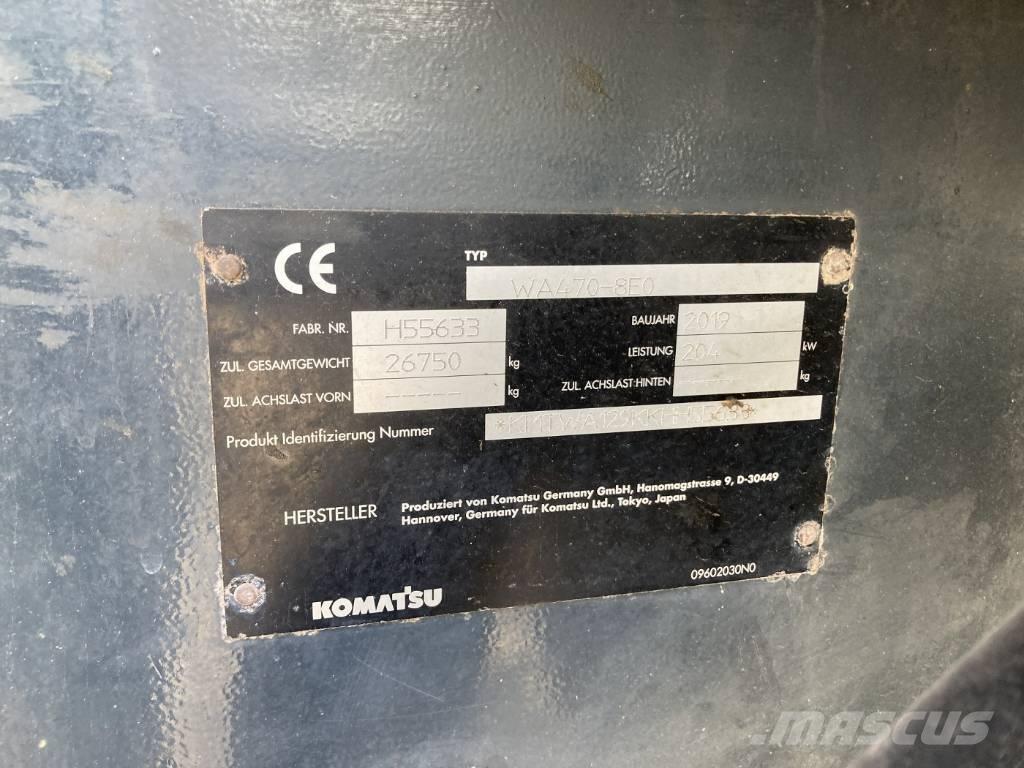 Komatsu WA 470-8 ホイールローダー・タイヤショベル