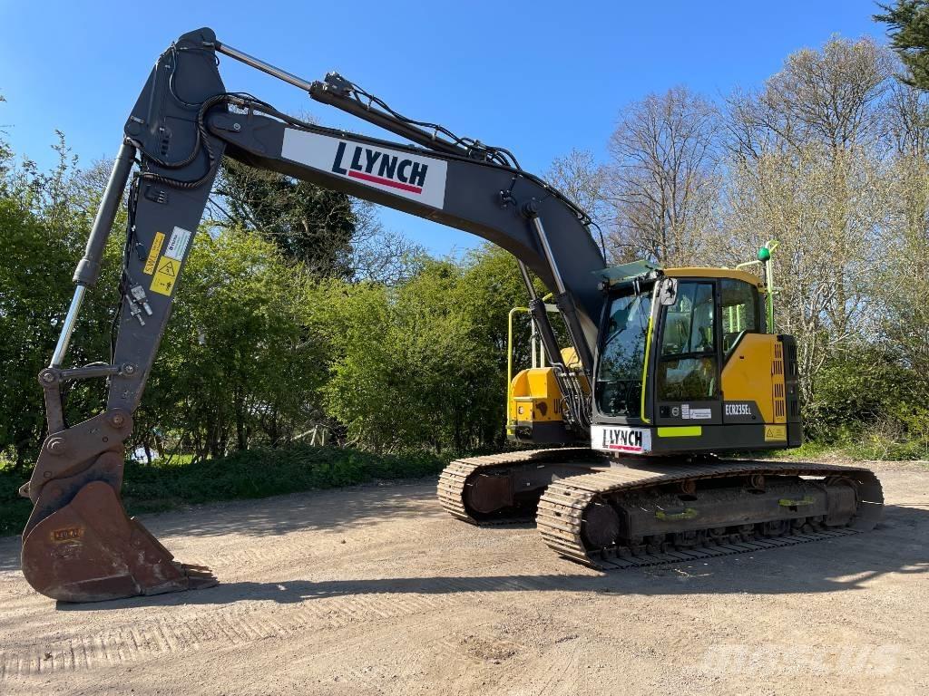 Volvo ECR 235 大型油圧ショベル12t以上（パワーショベル・ユンボ）