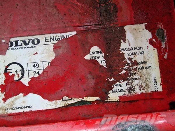 Volvo D9A 260 - EC01 エンジン